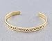 She Believed She Could So She Did - Hand Stamped Aluminum, Copper or Brass Cuff Bracelet, Personalized Graduation Gift for Girls, Inspirational Quote Bracelet