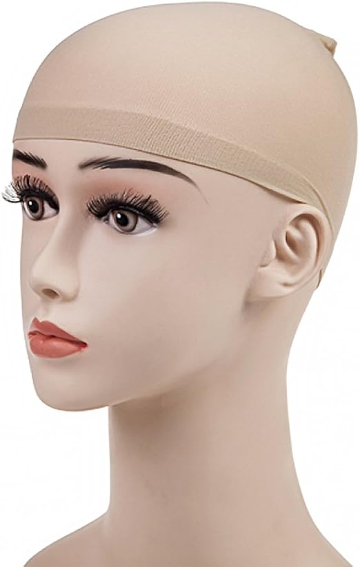 Nylon Wig Caps,Cheap4uk Nylon Stretch Wig Cap Unisex(2pcs,Beige) Amazon.co.uk Beauty
