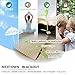NICETOWN Blackout Room Darkening Curtains - Home Decoration Light & Noise Reducing Thermal Insulated Window Draperies with Rod Pocket Top (Biscotti Beige, Set of 2, 42 inches Wide x 45 inches Long)