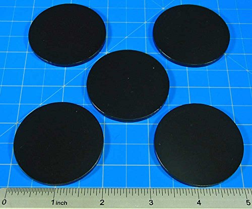 RPG Bases, 2 Inch Circular, Large Figure Size (5)