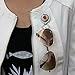 BMC Interchangeable Snap Centerpiece Eye Glass Holding Magnetic Brooch - Set 1