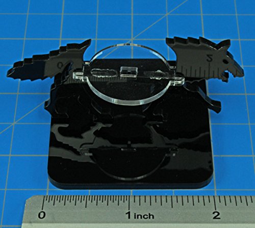 Wolf, Character Mount Marker, Black, 2x2 Inch Base (1)