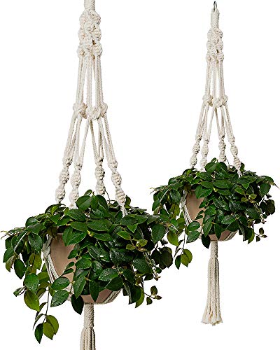 Bulky Plant Hanger Macrame Handmade Indoor Outdoor Decoration Hanging Planter...