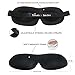 Treats&Smiles Dual Layered 3D Sleep Mask Kit