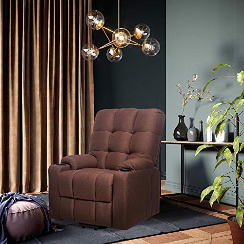 ERGOREAL Power Lift Chair Recliners for Elderly Heat&Massage Electric