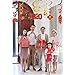 2024 Chinese New Year Decorations-Hanging Swirls Decorations for Year of the Dragon and Lunar New Year(30 Pieces)