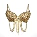BellyLady Belly Dance Tribal Sequined Bra Top, 32A / 34A / 32B, Gift Idea