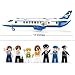 Sluban Building Block Plane City Airport Cargo Terminal B0366 463pcs 7dolls Compatible with Lego