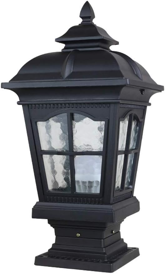 Quadratische Säule Licht Säule Lampe Antirust Aluminium Europäisches