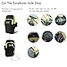 KEYNICE Sports Armband Double Pockets Multifunctional Outdoor Arm Bag for iPhone 7 6 Plus 6s 6, Samsung Note 5 4 3, Nexus 5 and Less Than 5.8 inches Cell Phones - L Size, Black