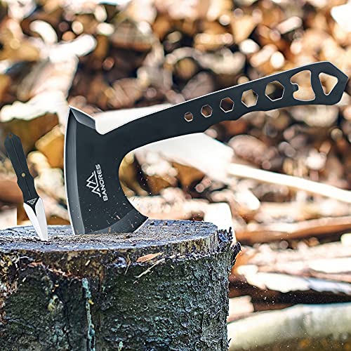 BANORES Hawkeye Throwing Axes Throwing Knives Set with 10 inch Full