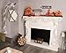 Decorative Halloween Signs, Halloween Party Supplies (17.5 x 4 In, Grey, 8-Pack)