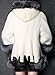 Baifern Women's Faux Fur Hooded Outerwear Coats Plus Size