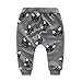 HANYI Baby Kids Set Cats Print Tracksuit +Pants Outfits Set (3T, Gray)