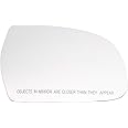 ReYee Side Mirror Glass fit for 2010-2017 Audi A3 A4 A5 Audi A3 Quattro Audi A4 Quattro Audi A5 Quattro Audi S4 S5 RS5 Passenger Right Side Mirror Glass No Backing Plate Convex Including Adhesive