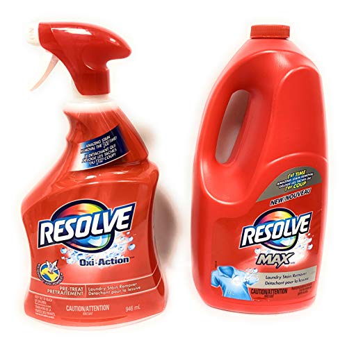 Resolve Oxi-Action (Spray 'N Wash) Trigger &amp; Resolve Max Refill Value ...