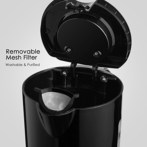 [- Aicok Wasserkocher Klein | Mini-Wasserkocher 0,5Liter 650 Watts | Kompakt Reise-Wasserkocher mit