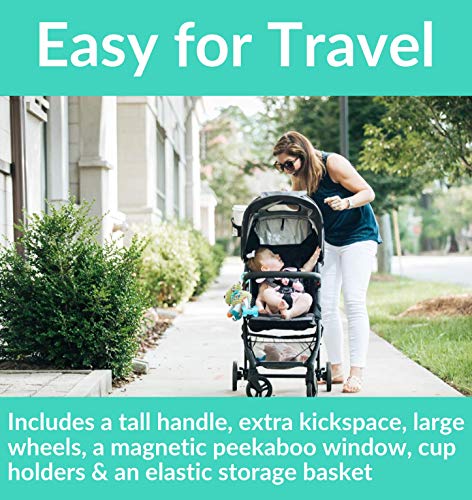 The Tour+ (Zoe XL1) - Best Everyday Single Stroller with Umbrella - Tandem Capable - UPF 50+ - Lightweight