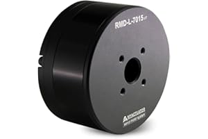 WOOKLEA Micro Brushless DC Servo Motor, MyActuator RMD-L-7015-23T Integrated Servo Motor Controller 200W 24V 1N.M with 18-bit Encoder Position Sensor for Collaborative Robot Arm PTZ BLDC Motor