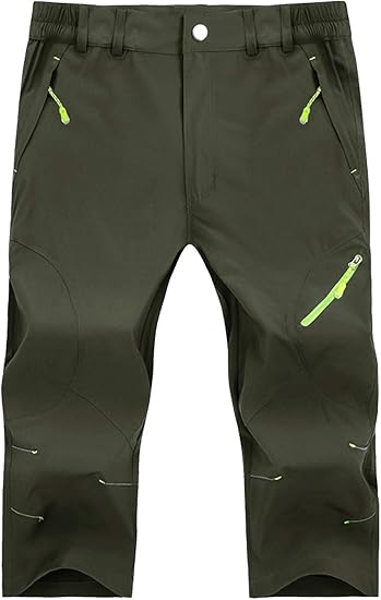 Amazon Kefitevd 登山パンツ ハーフ アウトドア 7分丈パンツ メンズ サイクルパンツ 速乾 半ズボン 通気 トレーニングパンツ ランニング 作業用 アウトドア ショート ハーフパンツ 通販