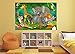 Kid’s Room Nursery Photo Wallpaper – Jungle Animals – Picture Decoration Zoo Wildlife Rainforest Nature Safari Adventure Lion Image Decor Wall Mural (82.7x55.1in - 210x140cm)