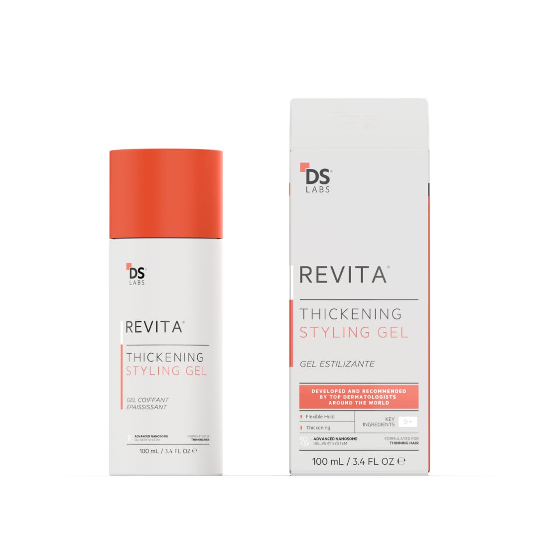 DS Laboratories Revita Styling Gel For Hair - Gentle On Scalp And Good For Hair Health - Helps Grow Thicker Hair