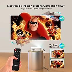 WEWATCH Native 1080P 5G Projector, LED