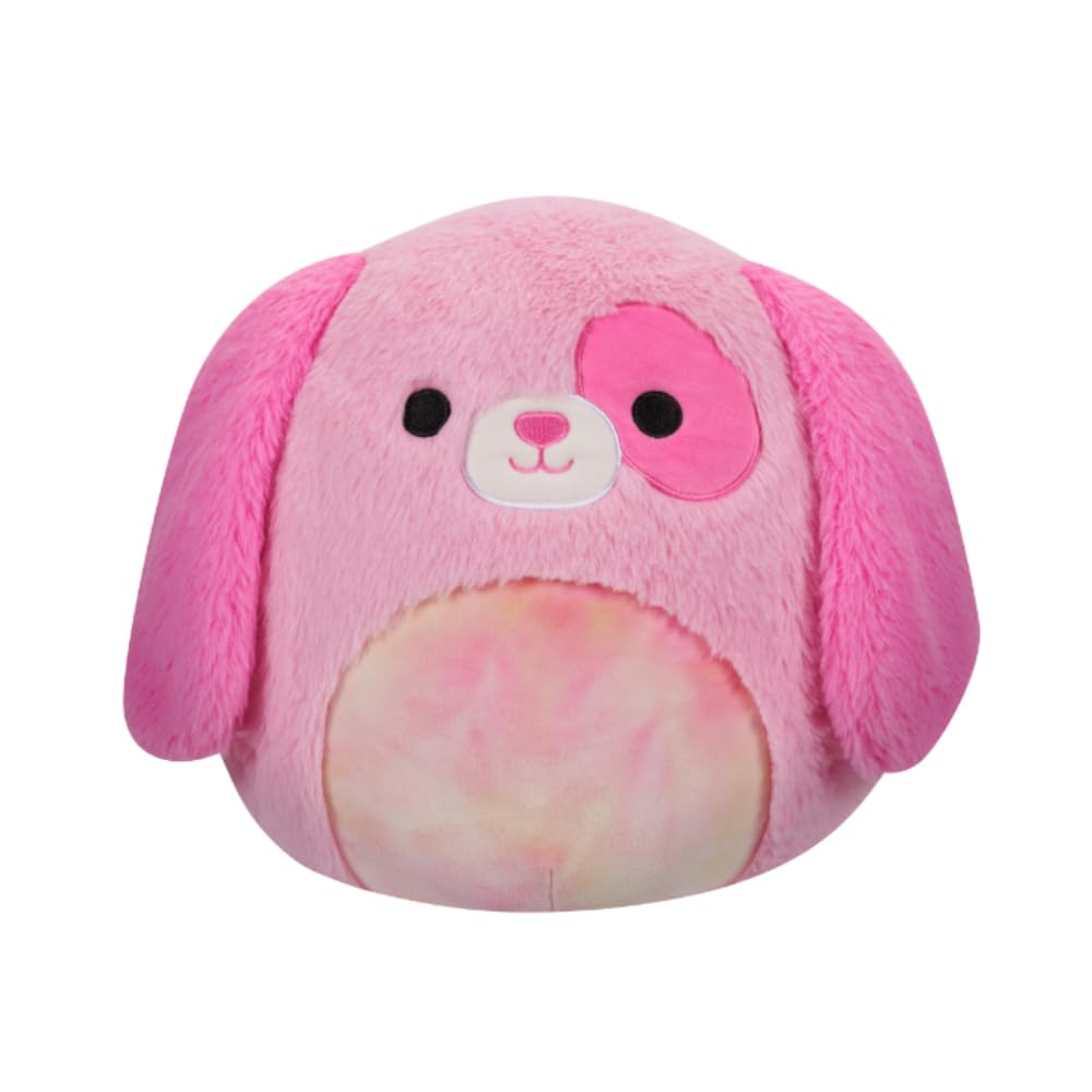 Squishmallows 12" Fuzz-A-Mallows Chasen The Pink Dog