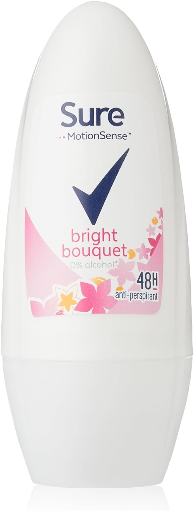 Sure Bright Bouquet Antiperspirant Roll On Deodorant for Women 6 x 50 ml 48