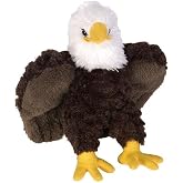 Wild Republic Bald Eagle Plush, Stuffed Animal, Plush Toy, Gifts for Kids, Cuddlekins 8 Inches
