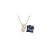 Bubble Letter Necklace Gold For Women, Mini Balloon