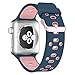 Compatible Apple Watch Band 38mm/ 40mm, Alritz Silicone Sport Strap Replacement for Apple Watch Series 4/Series 3/Series 2/Series 1/Nike+