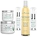 Total Activation 5-Step Skin Care System, Daily Essential for Men and Women, for Sensitive Skin, Dry or Oily Skin, for a Glowing Balanced Skin, Lightens Dark Spots, Restore Elasticity & Hydrate Skin