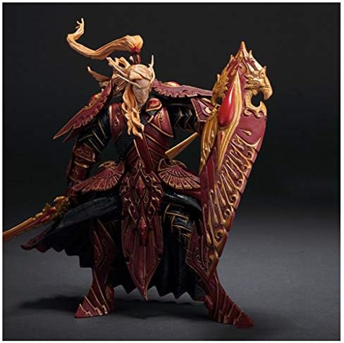 ZDNALS World of Warcraft Toy Statue Blood Knight Toy Model Desktop Decoration Collectible - Height: 7.9in Statue