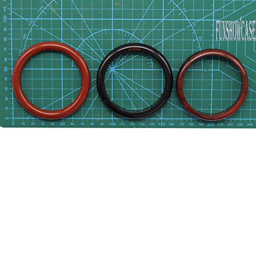 Funshowcase Assorted Bangle Bracelet Jewelry Resin Silicone Mold 3 Shapes in Set