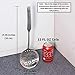 Newness Skimmer Slotted Spoon, Heavy Duty 304 Stainless Steel Slotted Spoon with Vacuum Ergonomic Handle, Comfortable Grip Design Strainer Ladle for Kitchen