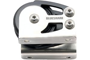 BLUE SHARK BLUESHARK 38mm Aluminum Sailing Blocks Choose Style and Quantity