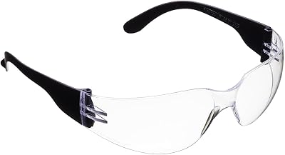 Blackrock Safety Glasses Clear Polycarbonate Anti-Scratch Lens Unisex
