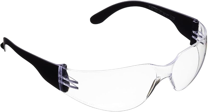 Blackrock Safety Glasses Clear Polycarbonate Anti-Scratch Lens Unisex
