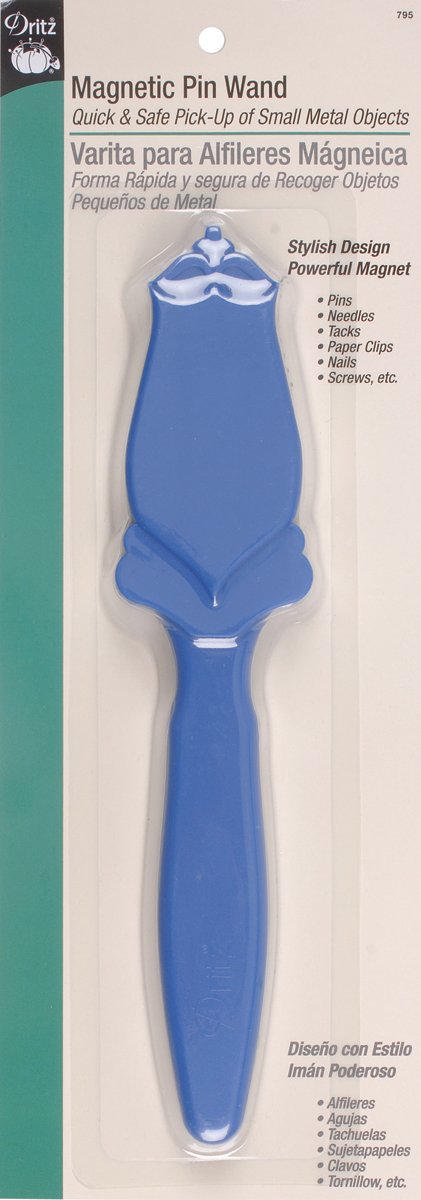 Flower shaped magnetic wand. Check out this and other 34 of the prettiest sewing tools and supplies you can get online