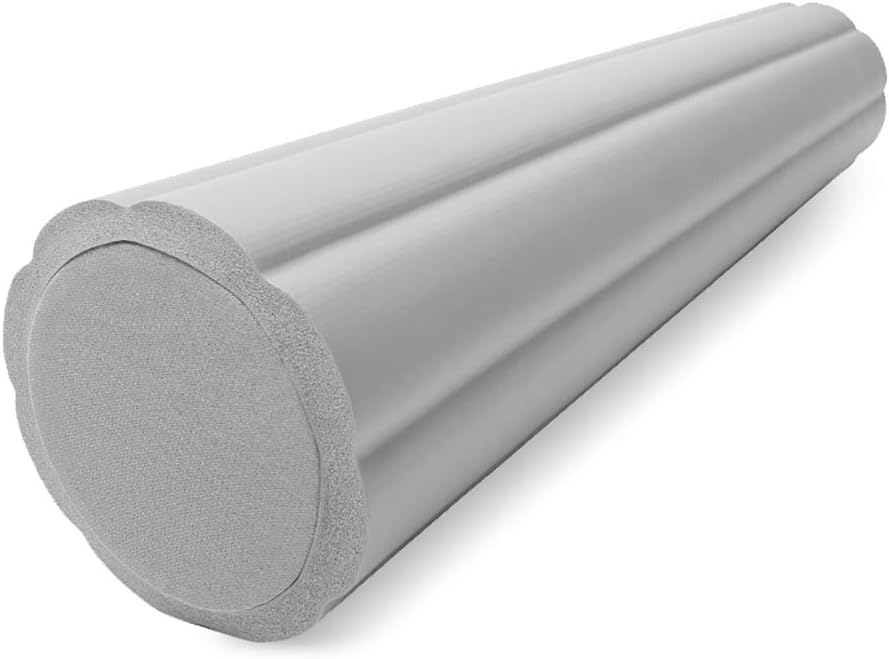 Amazon フォームローラー ヨガポールセット ストレッチ用 ポール 筋膜リリース 全身運動 ほぐし 肩こりほぐし用 クラシックnbrフォーム グレー Zhan Hong フォームローラー