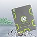 TIANLI Three Layer Protection Shockproof Protective with Kickstand for iPad 2nd Generation Case - Grey Lemon Yellow