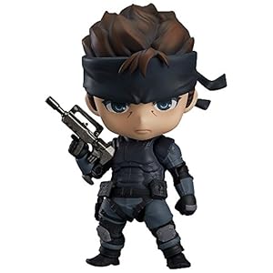 ねんどろいど メタルギア ソリッド ソリッド スネーク ノンスケール プラスチック製 塗装済み可動フィギュア 二次再販分