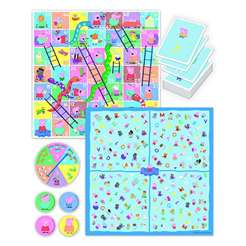 Peppa Pig 2 in 1 Board Game, Multi Pricepulse