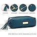 Makeup Bag YM&COCO Cosmetic Bag Beauty for Purse Leather Mini Makeup Train Case Pouch Organizer with Tassel Heavy Duty Zips for Lipstick, Brushes, Mascara Basic Cosmetics - 4 Colors for Choice