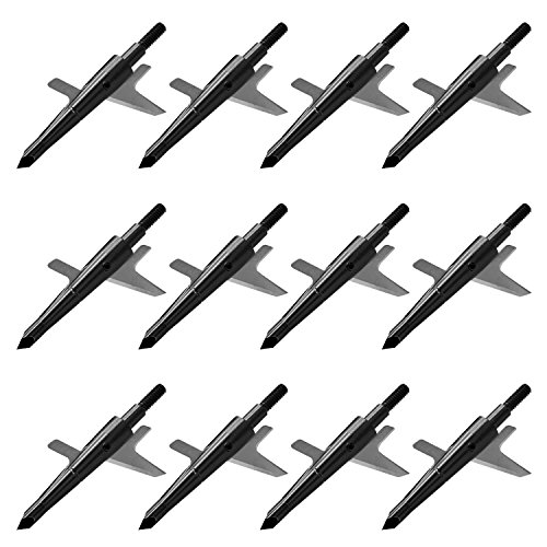 Broadheads, Freehawk® Archery Hypodermic Standard Broadheads 2 Blade, Bow / Crossbow Broadheads | Trauma Series | Adjustable Cutting Diameter, 2.4 Broadheads, Freehawk® Archery Hypodermic Standard Broadheads 2 Blade, Bow / Crossbow Broadheads | Trauma Series | Adjustable Cutting Diameter, 2.4