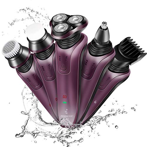 Electric Razor for Men 5 in 1 Beard Trimmer Cordless Shaver Hair