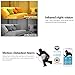 Mini Wireless Camera, UOKOO Surveillance IP/Network Security Camera with Night Vision/Two Way Audio/Motion Alert 1201