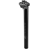 X AUTOHAUX Bike Seat Post Aluminum Alloy Bicycle Seatpost Mountain Bike Saddle Pole Road Bike Seat Tube Mount Black