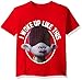 Trolls Boys' Little Boys' Branch Short-Sleeved T-Shirt, Red, 4
